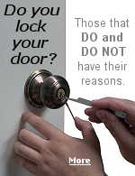 Those who do not lock up when leaving home have a variety of reasons, saying burglars would get in anyway, or family members might get locked out.